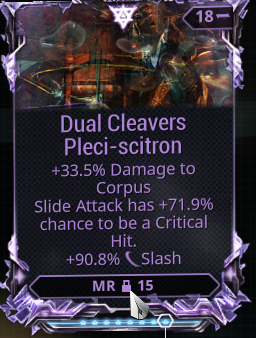 Wts This Dual Cleaver Riven Pc Trading Post Warframe Forums