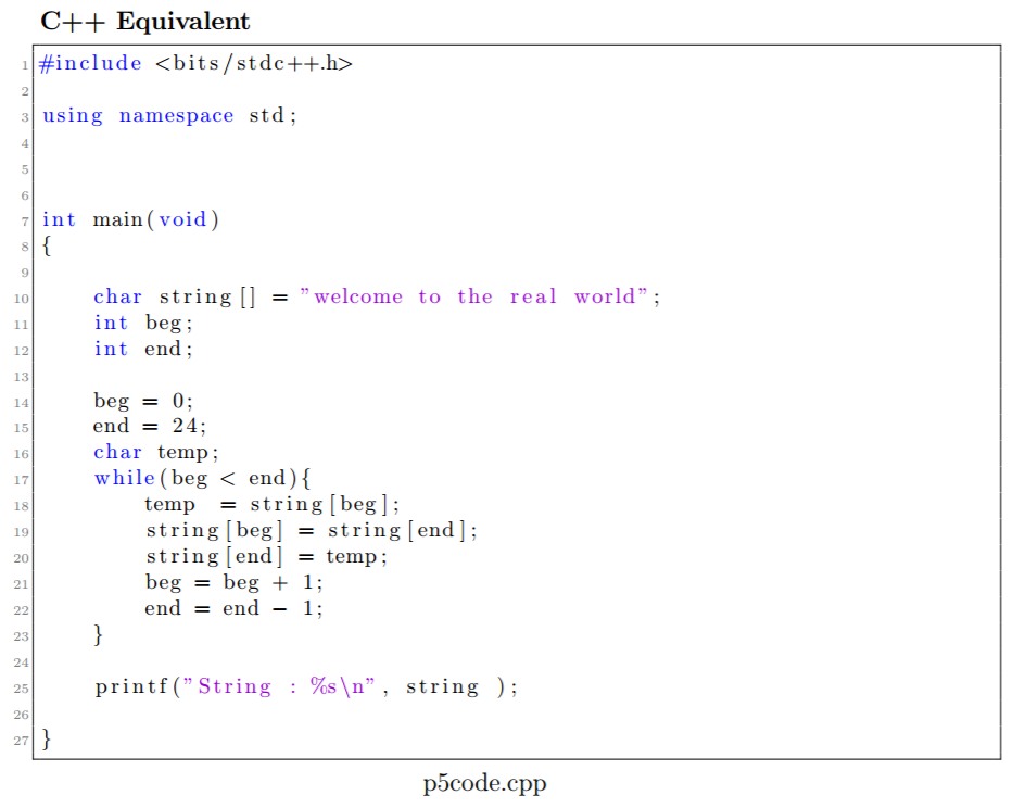 how to write c code into mips assemby