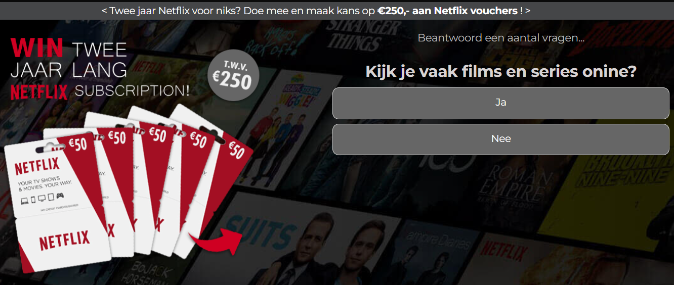 [SOI] NL | Win Netflix Prelander
