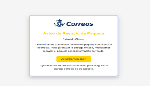 Correos Letter High Quality Send Inbox HTML