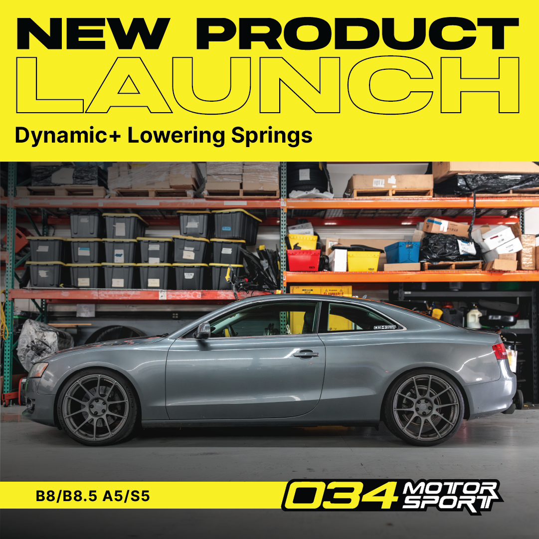 Dynamic+ Lowering Springs for B8/B8.5 A5 & S5 are Now Available from ...