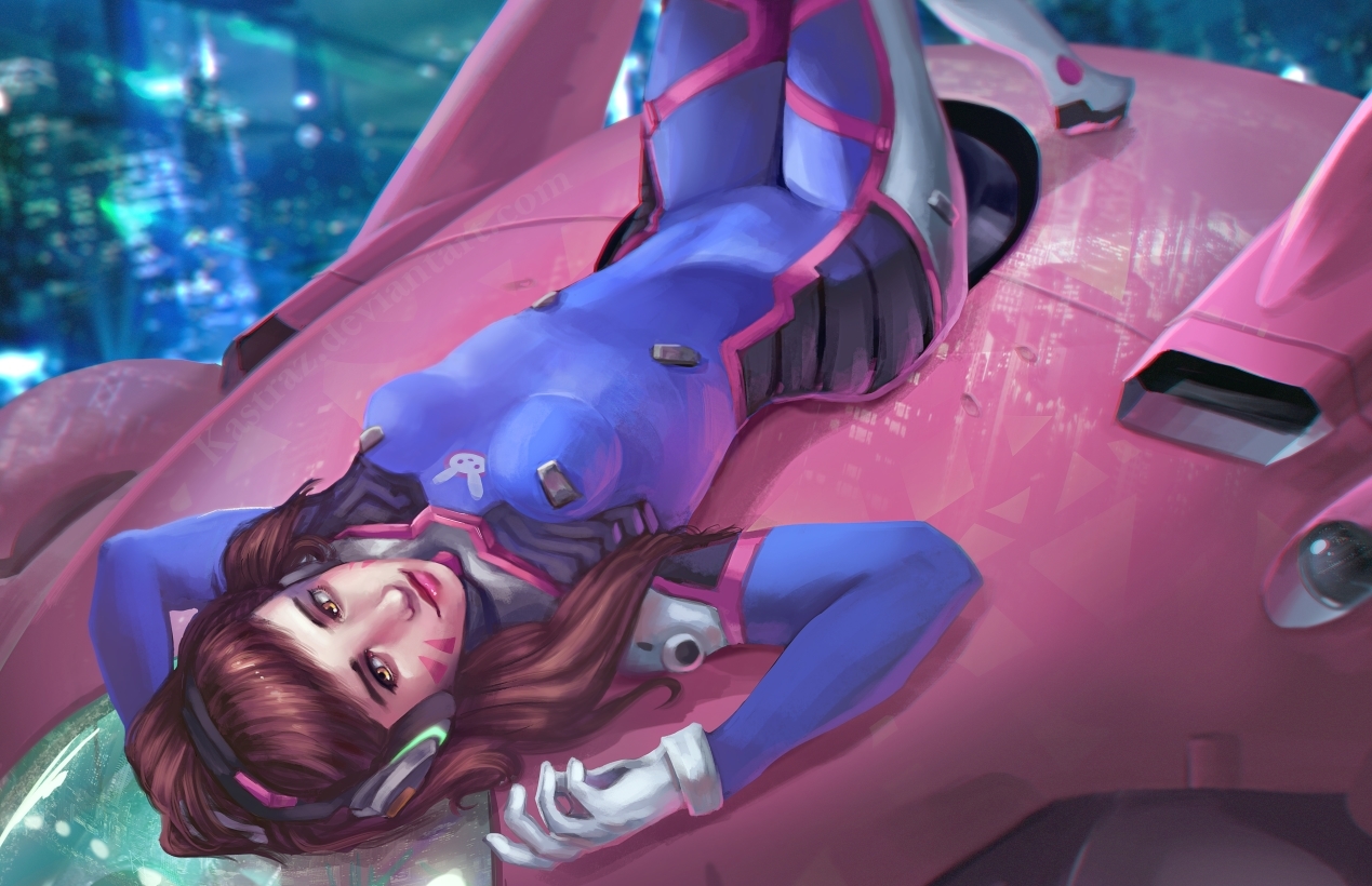 Dear roverwatch, thank you for ripping my D.Va fanart to shreds. :  rOverwatch