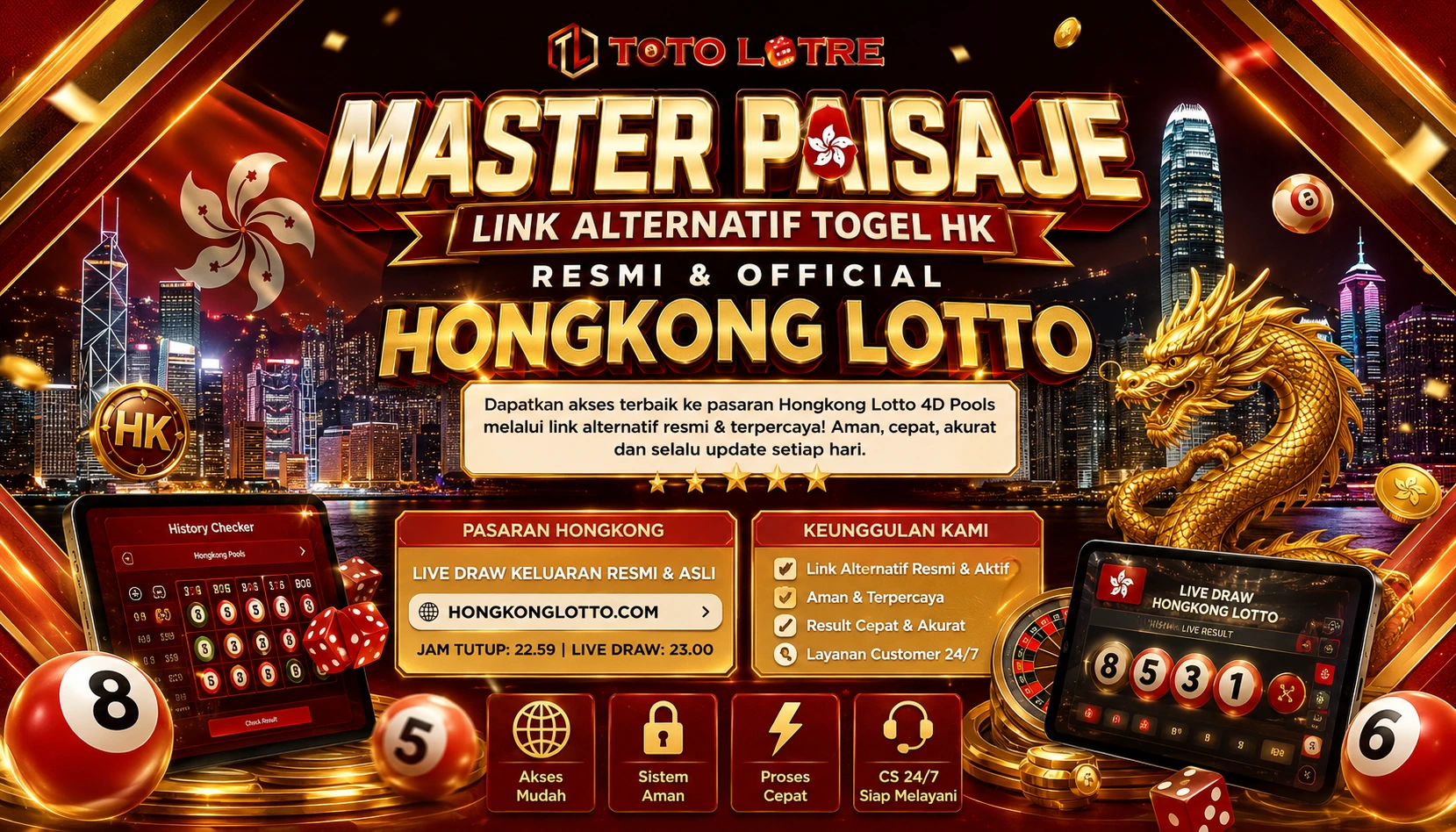 Master Paisaje Link Alternatif Togel HK Resmi & Official Hongkong Lotto