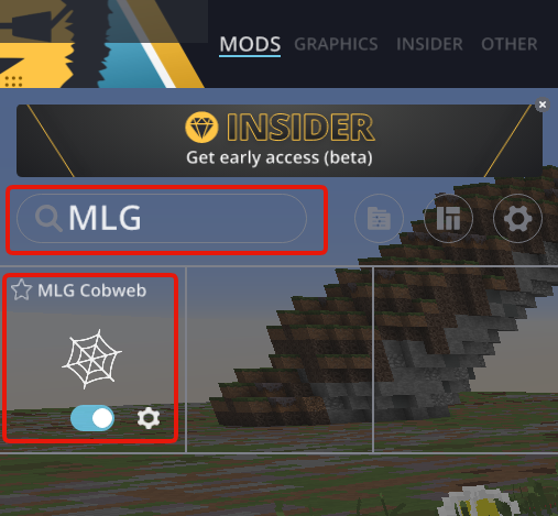 MLG Cobweb Mod | Badlion