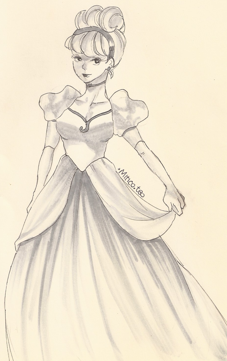 Habbo Principesse: Disegno Cenerentola di .mitico.teo 36fb6b218ce1ebdd18fcd9a61b75cf94