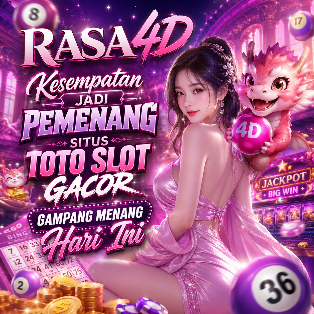 RASA4D | Kesempatan Jadi Pemenang Situs Toto Slot gacor Gampang Menang Hari Ini