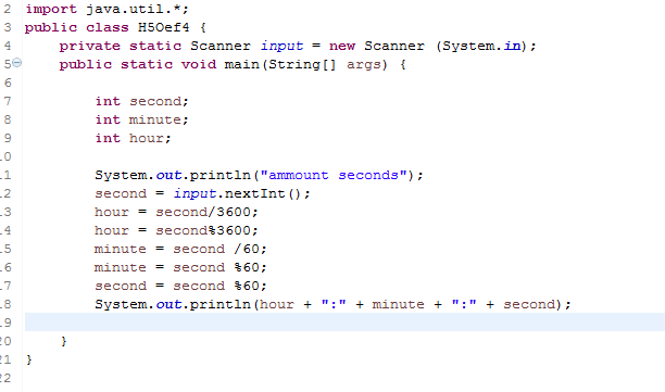 Seconds Converted To Hours Minutes And Seconds Beginning Java Forum 