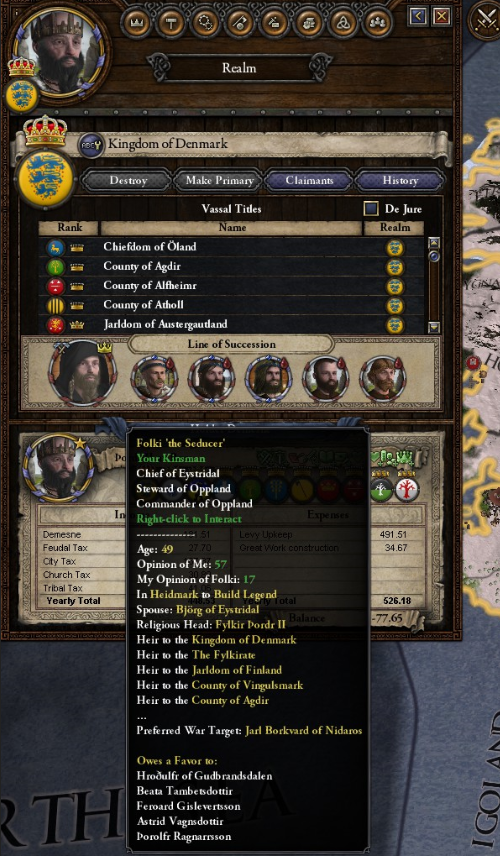 Agnatic Gavelkind can be very strange sometimes Paradox Interactive Forums