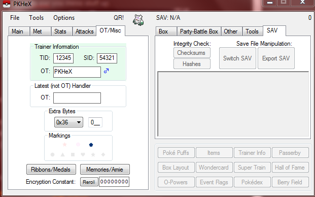 pkhex gen 7 exports