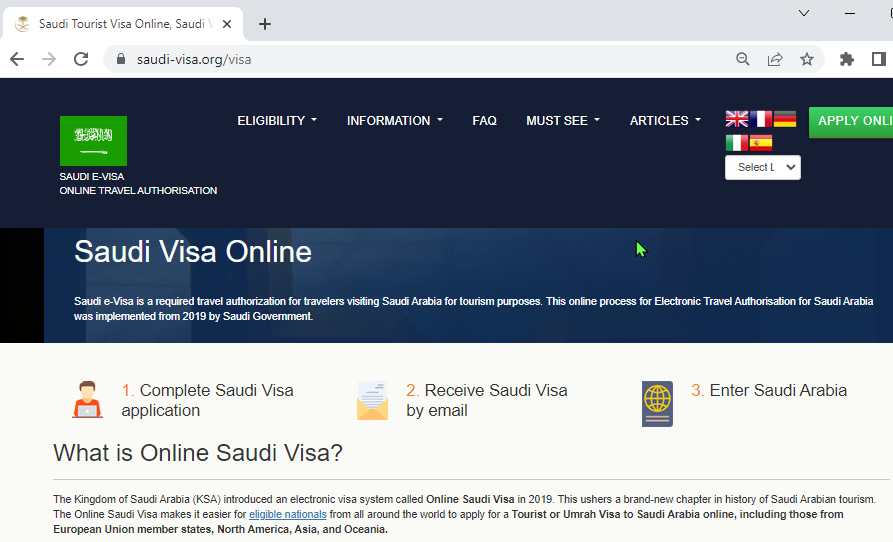 SAUDI  Official Vietnam Government Immigration Visa Application Online GEORGIAN CITIZENS