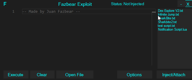 N4ri S Side Project Fazbear Exploit V3 But I Completely Redesigned And Redeveloped It Ofc Wearedevs Forum - how to download synapse x v3 free roblox exploit