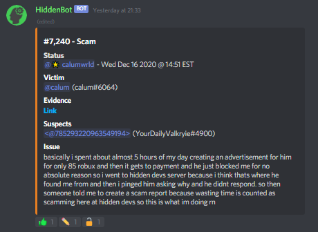 Evidence 1