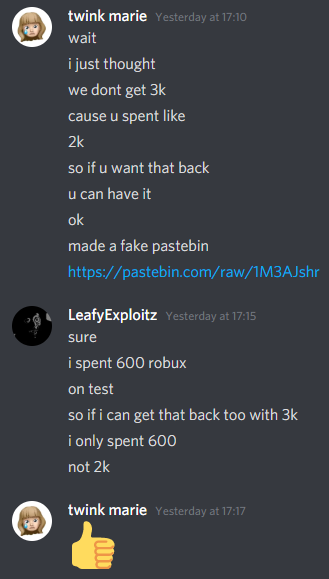 Cw Leafyexploitz Robux Scammer - roblox groups with no owner and funds 2020 pastebin not closed