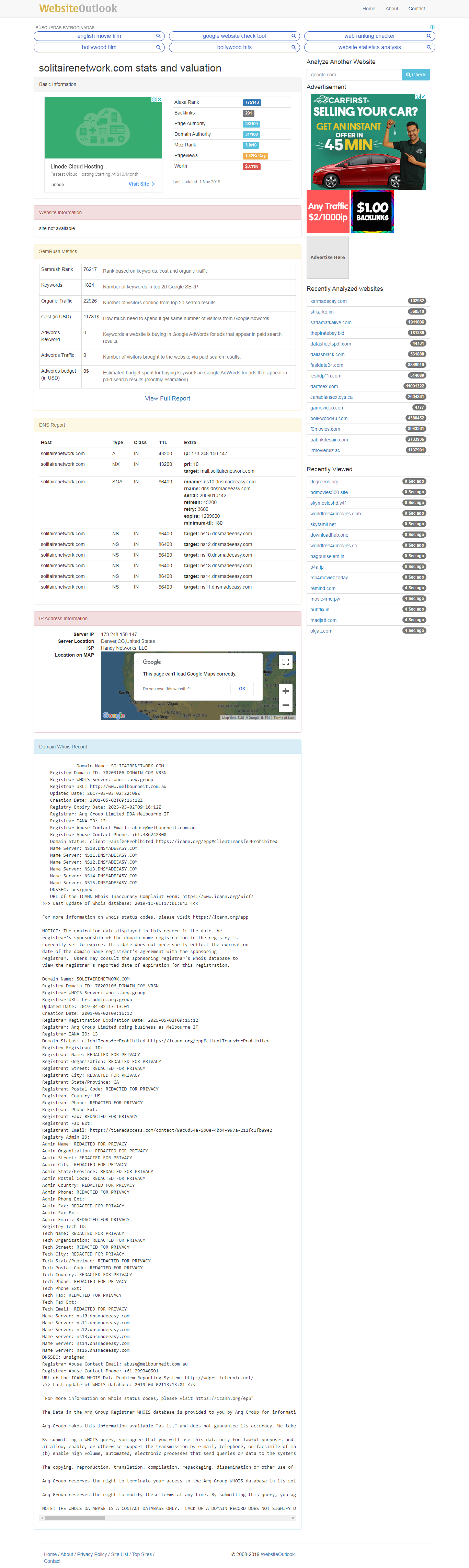 solitaire network