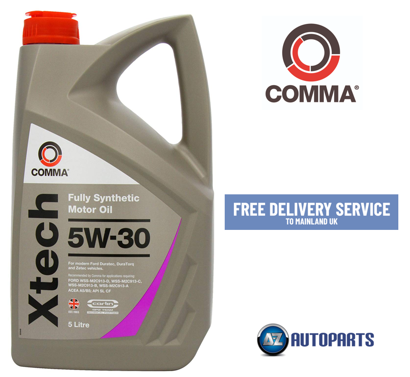 Comma - Xtech Motor Oil Car Engine Performance 5W-30 Fully Synthetic FS ...