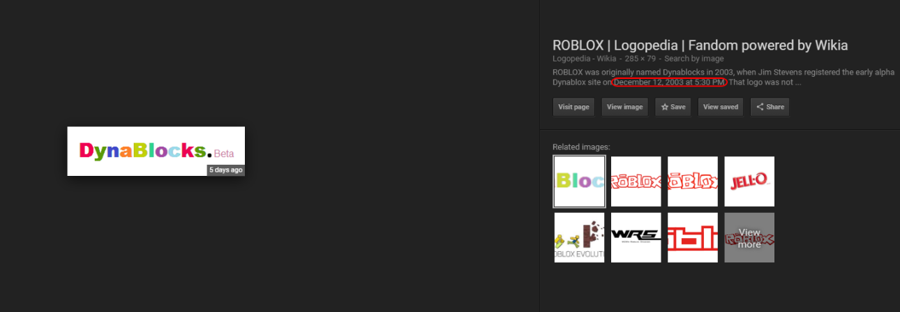 Roblox Is A Thing In 2003 But Was Named Dynablocks Shocking Huh Roblox - old roblox logo 2003