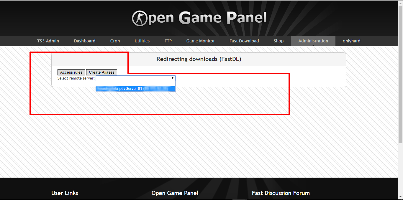 Games Download Panel