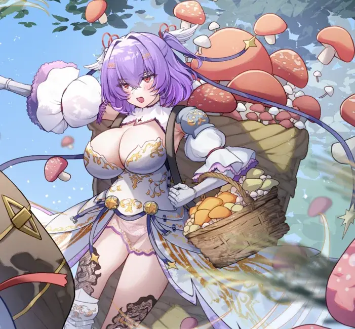 コラボユニット「銀月の亜神アラン」登場！大太刀の性能と胸部議論が白熱！の参考画像 - わんにゃんランド - アイギス攻略まとめ