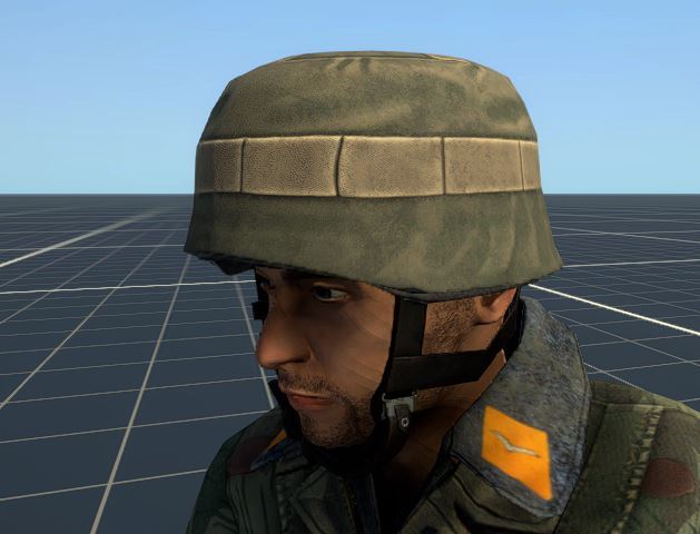 Fallschirmjäger  (A) Helmet