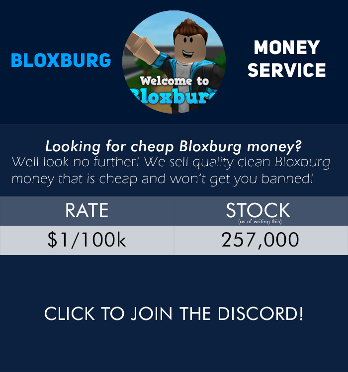 Cheap Bloxburg Money 1 100k Cheap Clean