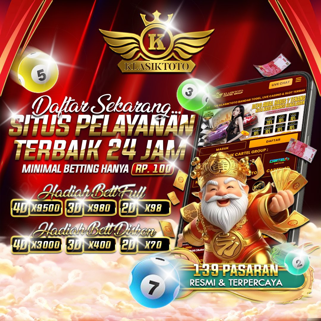 Klasiktoto Situs Slot Terbaru 2025 dengan Fitur Modern dan Jackpot Sensasional!