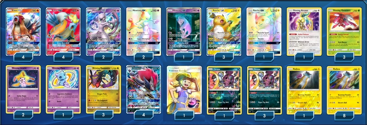 Loot from 100 packs of Shining Legends! : r/ptcgo