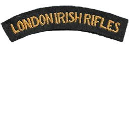 London Irish Rifles Patch