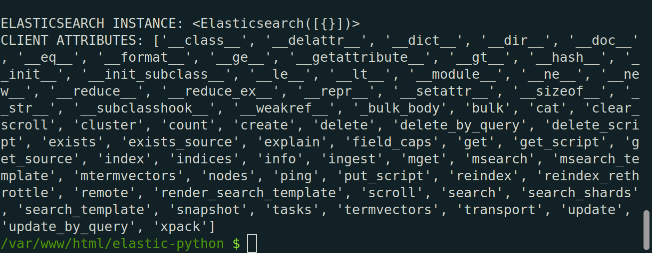 how-to-connect-the-python-client-to-elasticsearch-objectrocket