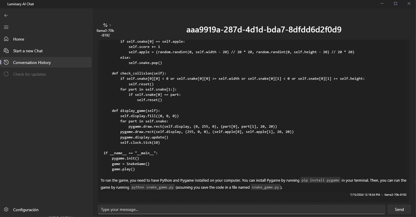 App screenshot.