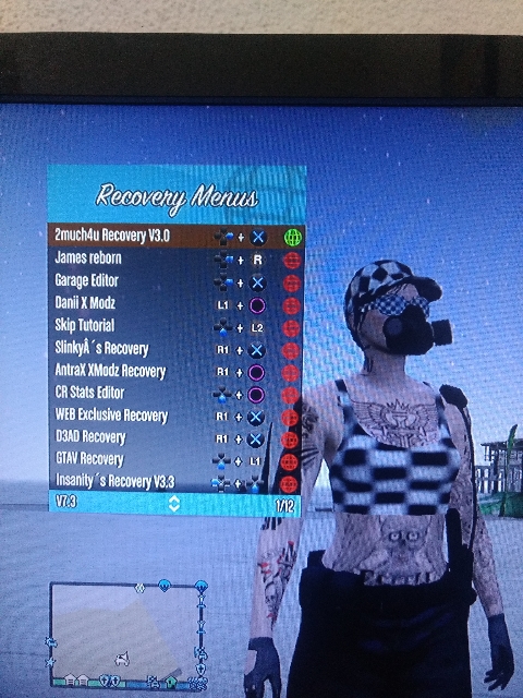 PS3 - MOD MENU GTA V UPDATE UNRESTRAINED 1.27/1.28 DEX/CEX -BLES