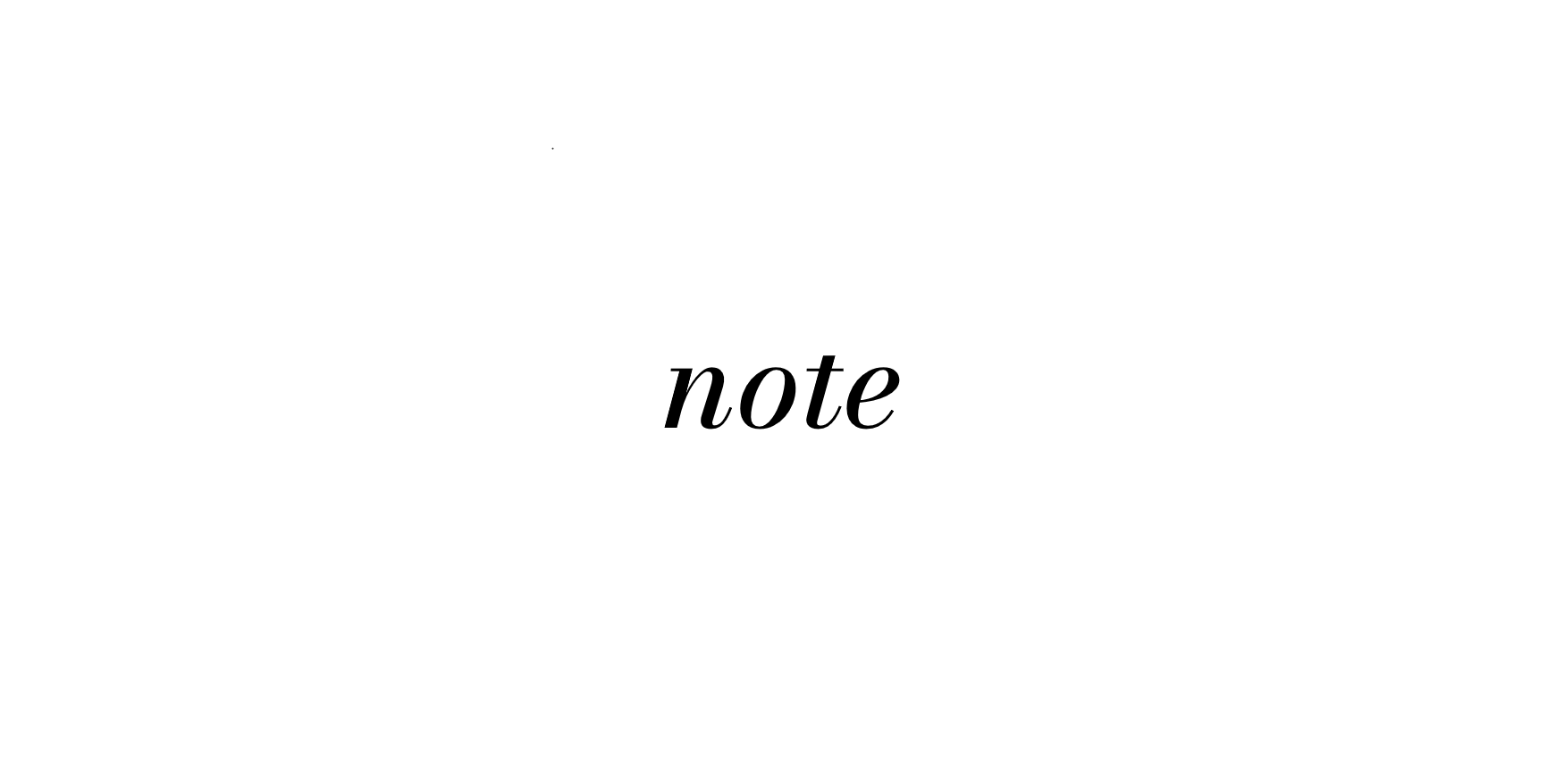 Note