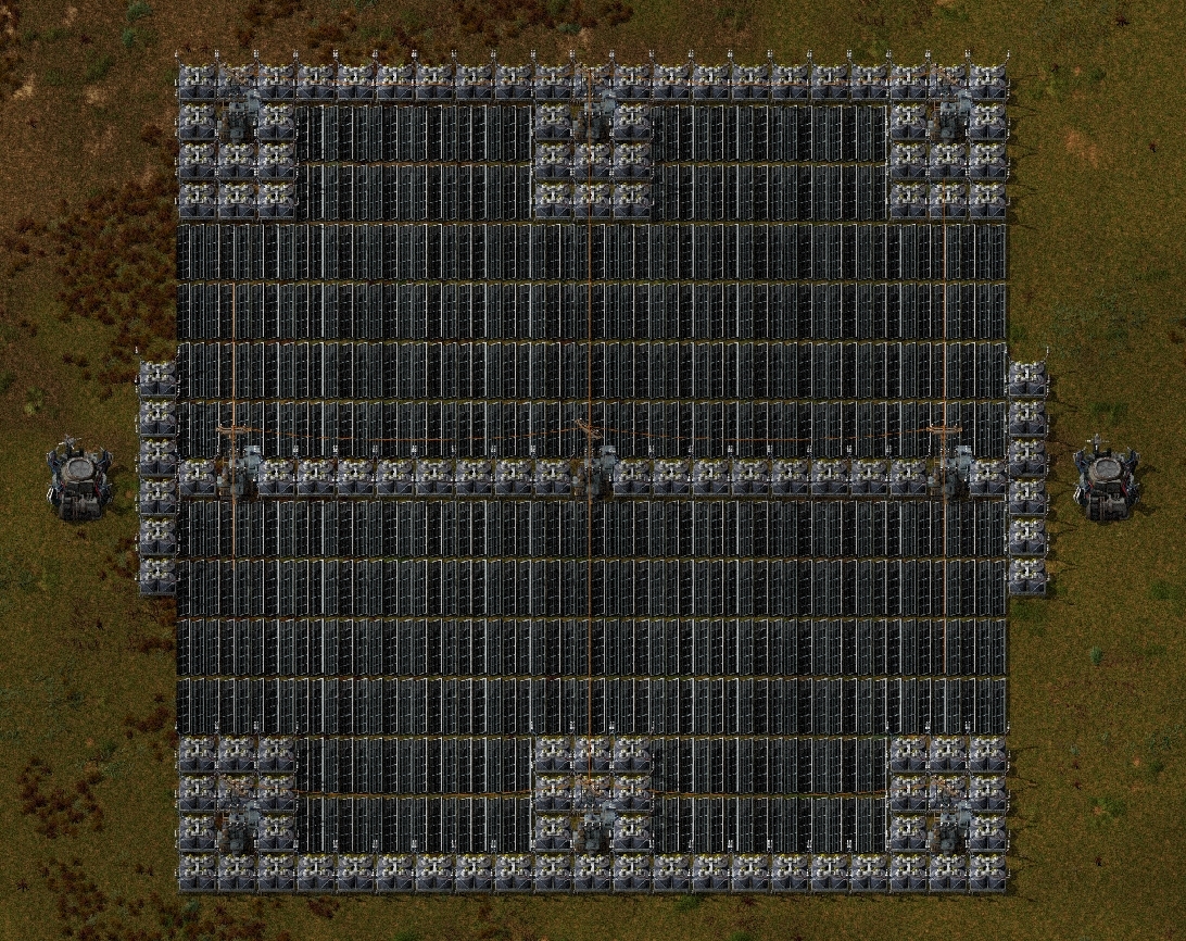 factorio solar panel blueprint