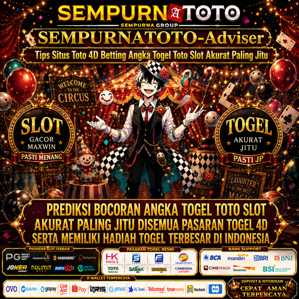 SEMPURNATOTO-Adviser : Tips Situs Toto 4D Betting Angka Togel Toto Slot Akurat Paling Jitu