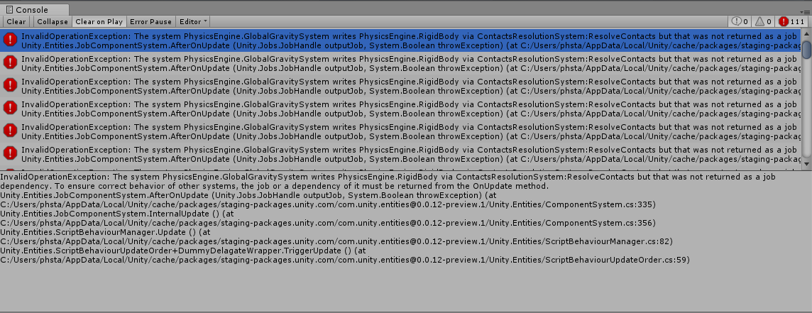 Way to tell Systems not to update automatically? - Unity Engine - Unity ...