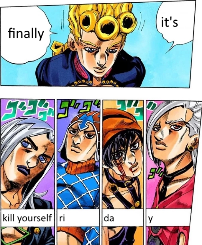 abbachio_irl (no spoilers) : r/ShitPostCrusaders