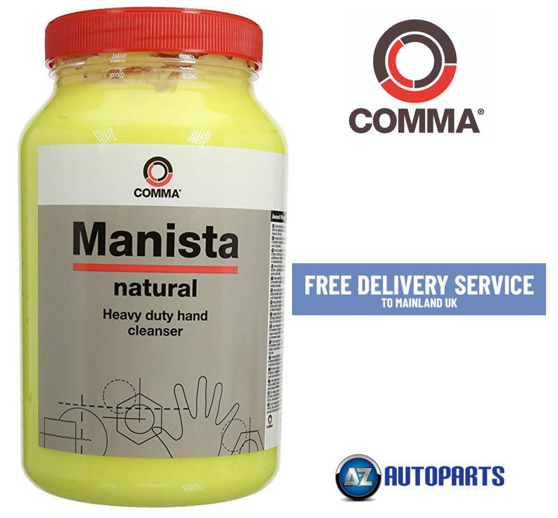 Comma Manista Natural Heavy Duty Hand Cleaner Oil Grease Cleanser Tub
