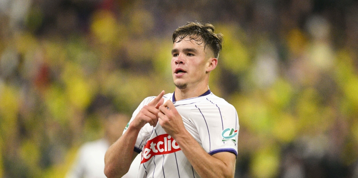 Thijs Dallinga was belangrijk in de bekerfinale voor Toulouse