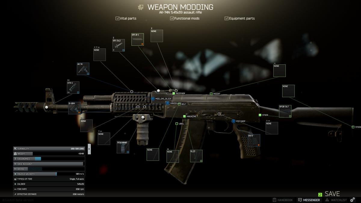 AK Pattern rifle recoil guide | Level 1, 2 & 3 : r/EscapefromTarkov