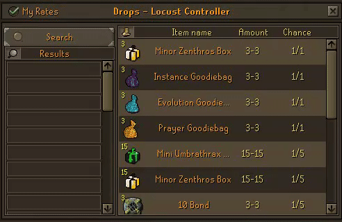 Global Boss Drops 1