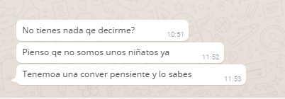 soy un GOLFO y un CABRON con los papos y ya ni me quieren VER