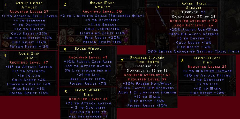 Stash List Ft - Runes/base/uniques/etc - Topic - d2jsp