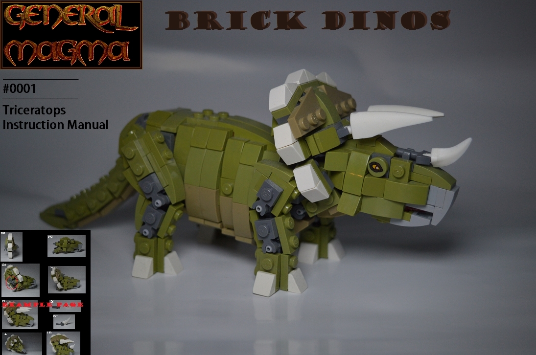 lego triceratops