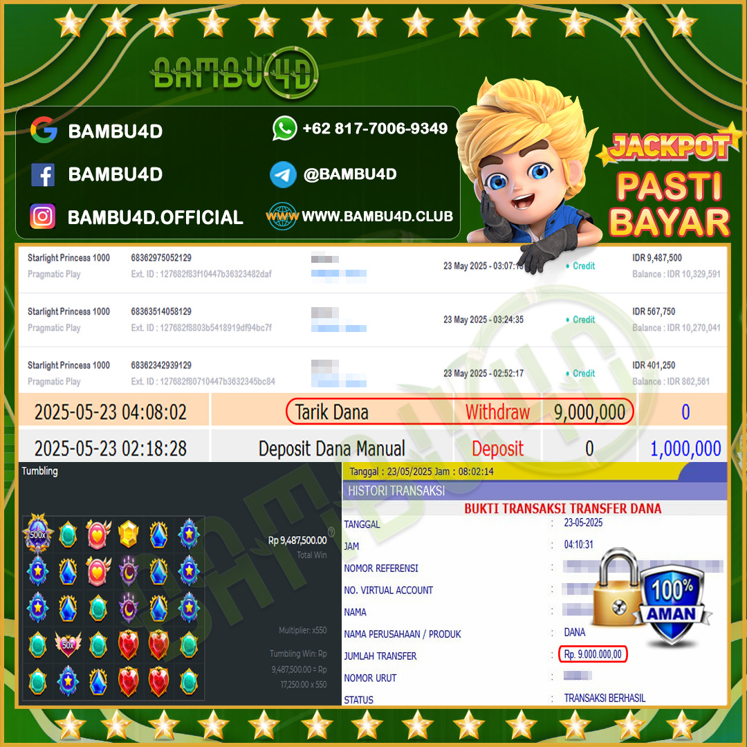 bambu4d-jackpot-slot-pragmatic-starlight-princess-1000-rp9487500--lunas