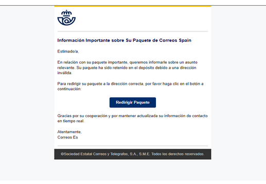 ⚡ Correos Spain V25 Letter 2025 Inbox to All . ☑✅