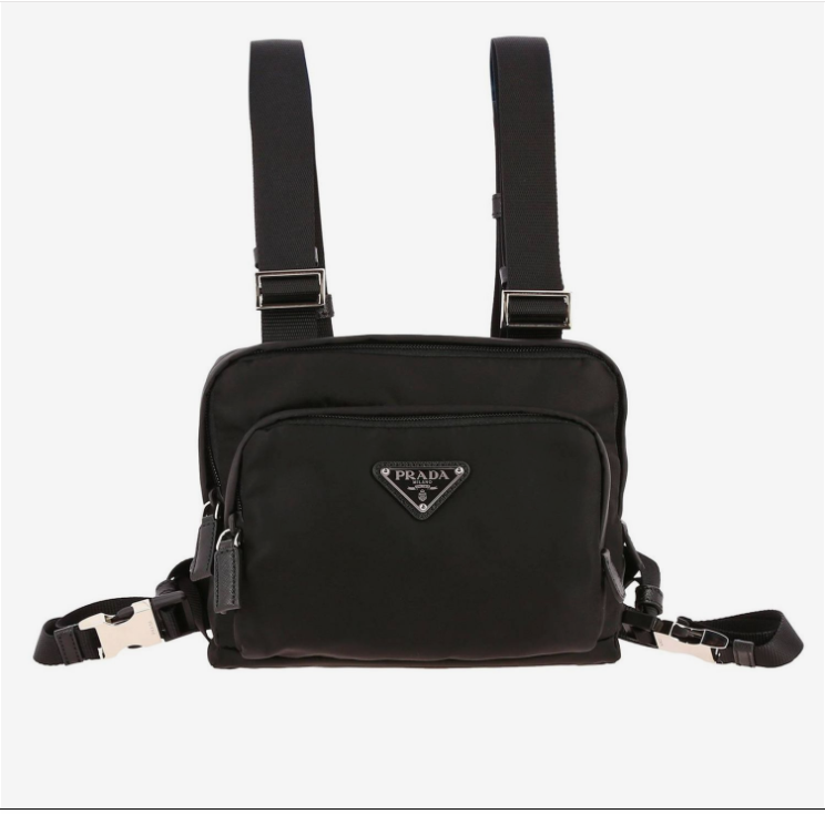 prada chest bag men's