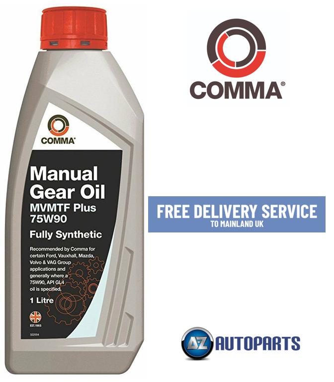 Comma Manual Gear Oil MVMTF Plus 75W90 Fully Synthetic Transmission