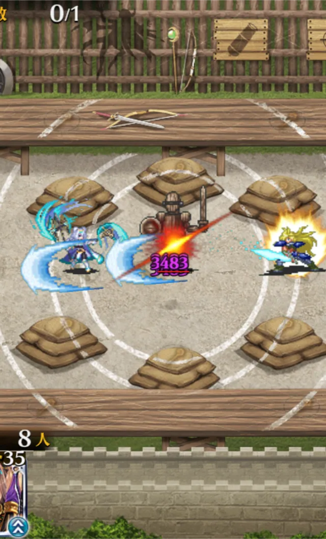 マータンとガウリイで挙動が違う？攻撃回数の謎に迫るの参考画像 - わんにゃんランド - アイギス攻略まとめ