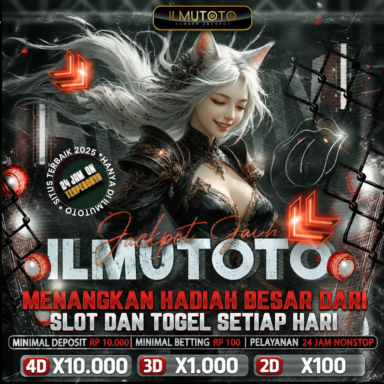 ILMUTOTO : Situs Togel Online dan Situs Toto Macau Resmi 4D Mudah Menang Bet 200!