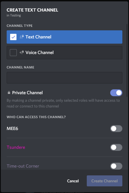 Is there a bot that adds channels when a new user joins? : r/discordapp