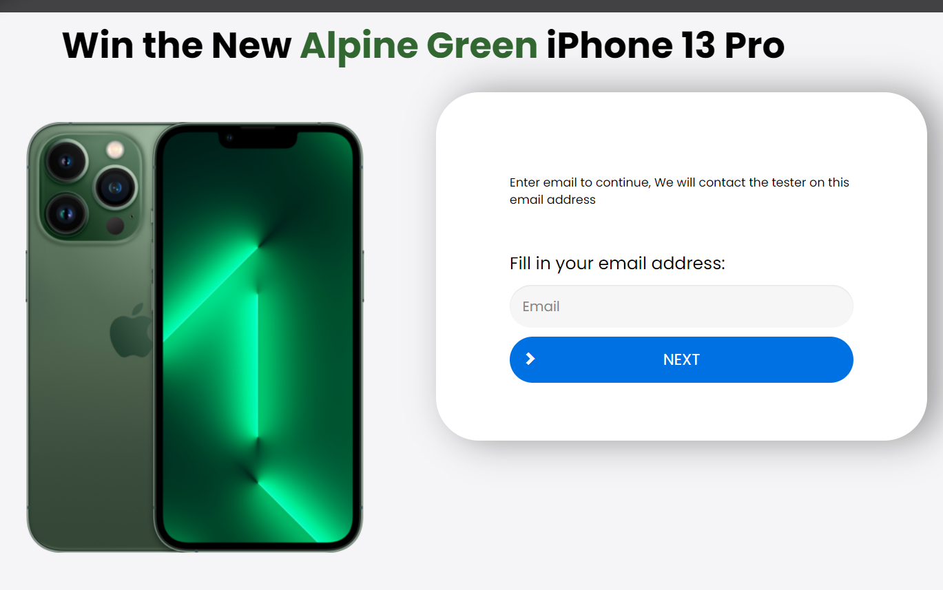 [SOI] UK | Win iPhone 13 Pro Alpine Green